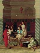 unknow artist Arab or Arabic people and life. Orientalism oil paintings 210 oil on canvas